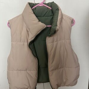 Reversible half jacket